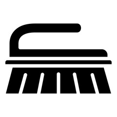 Fototapeta premium Scrubbing Brush Icon Element For Design