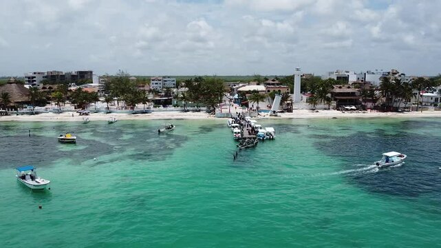 Muelle de Pescadores en Puerto Morelos 