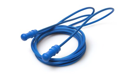 Fototapeta premium Jump rope on white background