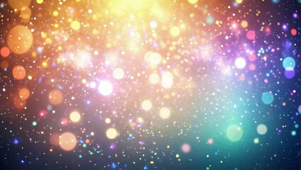 Colorful Bokeh Lights Background