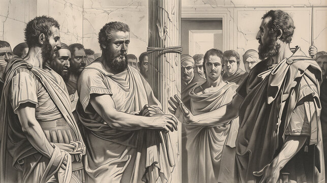 Apostle Paul's Imprisonment and Trials: Dramatic Biblical Illustration of Paul's Legal Proceedings