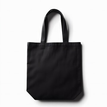 Plain black tote clearance