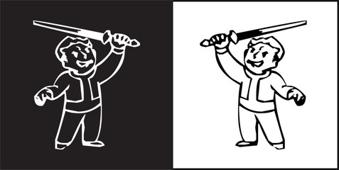  IIlustration Vector graphics of Pip Boy  icon