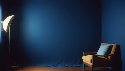 Clear Plain Shiny Warm Soft Vintage Bokeh Cloudy Wave Like Geometric Blue Background or Texture	