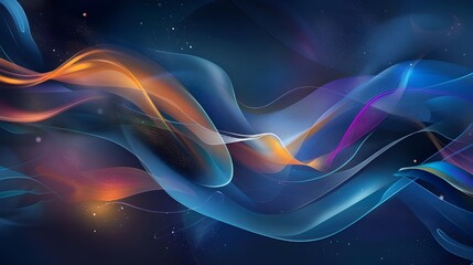 Obraz premium abstract background with waves