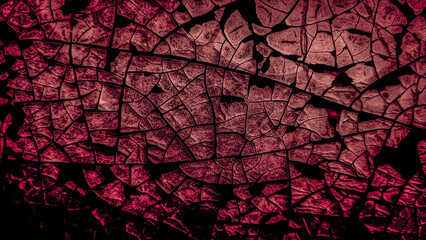 dark red cracked background