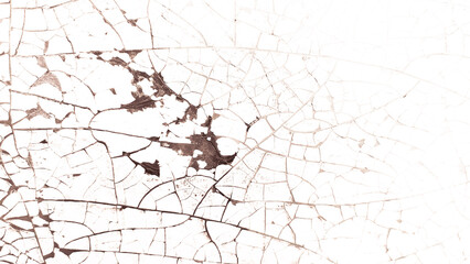 white cracked background