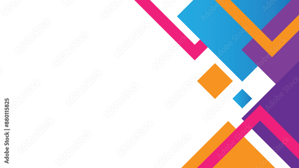Aufkleber abstract background with colorful triangles. abstract background design in modern style
