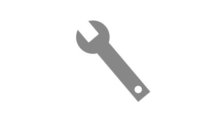 wrench isolated on white background