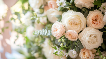 Detail shot of the wedding seating chart, highly professional photo picture featuring intricate details and clear focus, wedding, with copy space