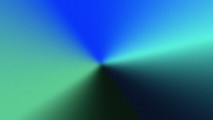 Grainy gradient vibrant poster background. Black green blue noisy texture banner. Cover header backdrop design