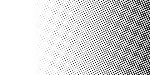 Halftone faded gradient texture. Grunge halftone grit background. White and black sand noise wallpaper. Retro pixilated vector backdrop modern