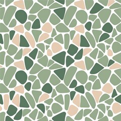 Terrazzo pattern with a seamless