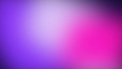 Grainy gradient vibrant poster background. Purple white pink noisy texture banner. 4K Cover header backdrop design
