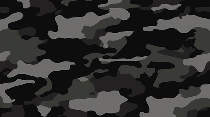 モノクロの迷彩