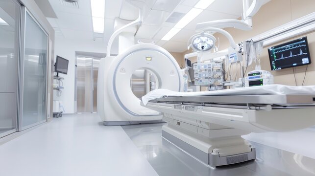 Modern medical facility, advanced equipment and compassionate care, highlighting the importance of regular health check-ups and condition management