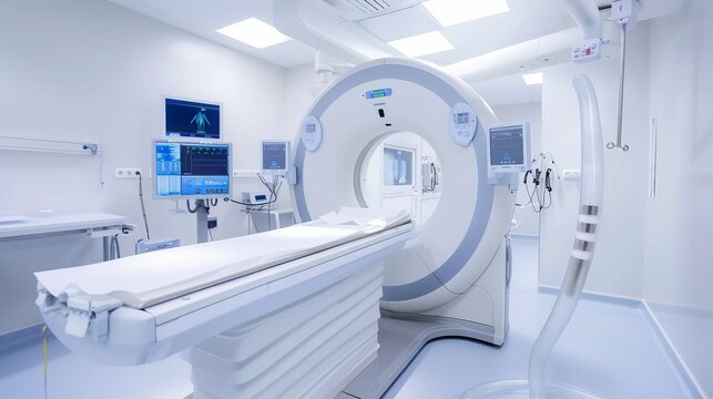 Modern medical facility, advanced equipment and compassionate care, highlighting the importance of regular health check-ups and condition management