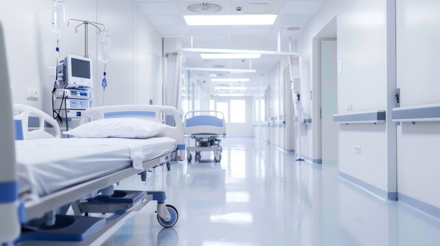 Modern medical facility, advanced equipment and compassionate care, highlighting the importance of regular health check-ups and condition management