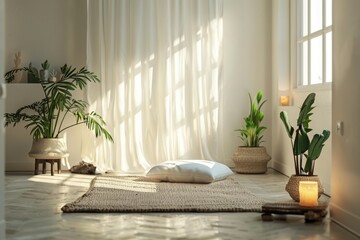 Minimalist Interior Design with Natural Elements