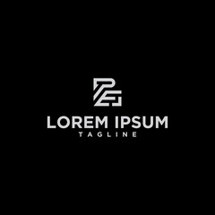 pe monogram logo design inspiration