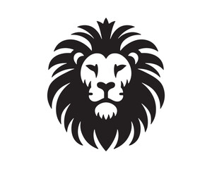 Lion logo design vector template. lion head logo design icon vector illustration