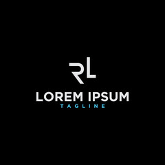 rl monogram logo design inspiration