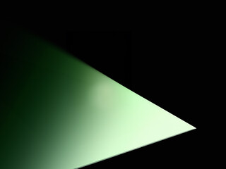 spotlight on black background