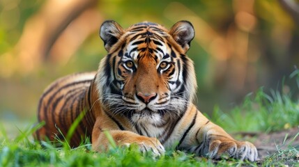Obraz premium Highlighting conservation initiatives advocating for wildlife and the environment