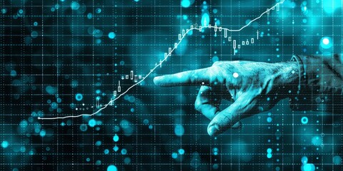 Analyzing Financial Data with Interactive Digital Graphs
