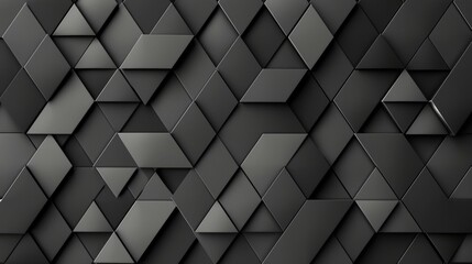 Fototapeta premium Digital texture composed of black and gray shapes.