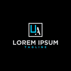 ua monogram logo design inspiration