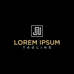 jn square logo design