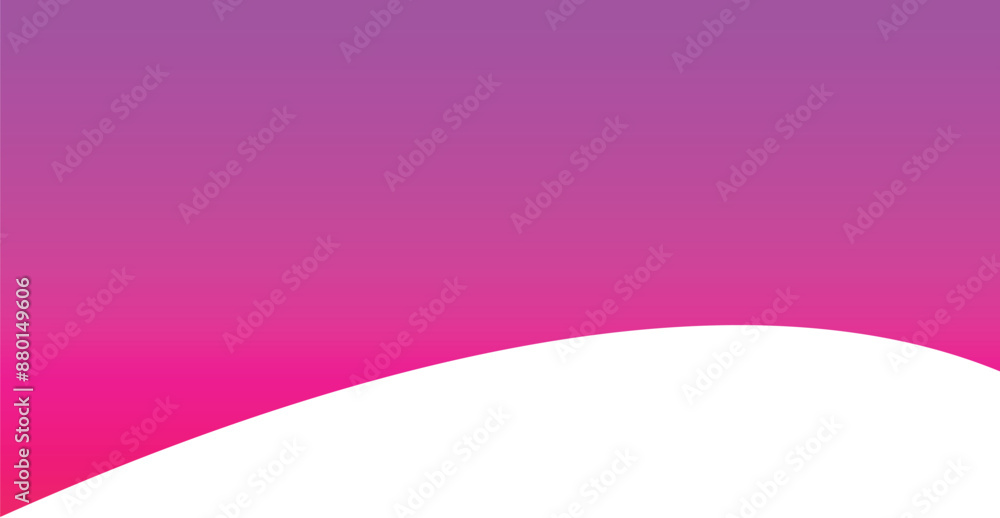 Aufkleber Vibrant and modern abstract background featuring a pink and purple gradient with a curved shape, ideal for design projects