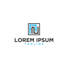 an square logo design