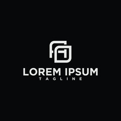 ao or oa monogram logo design