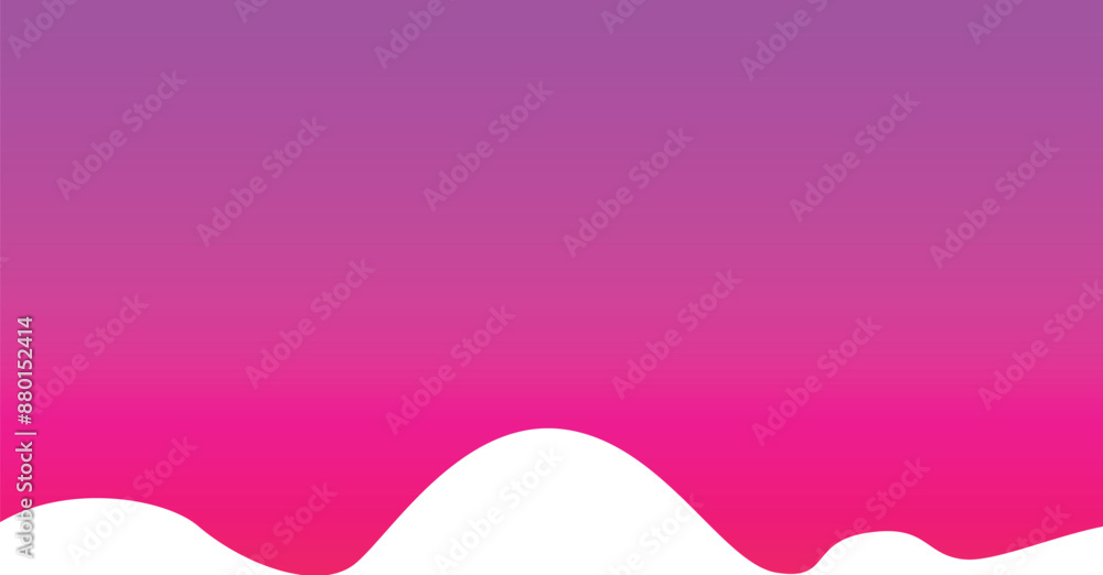 Poster abstract background with a vibrant pink and purple gradient smoothly flowing down