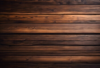 Close-up of a wooden wall with horizontal planks, showing natural wood grain and texture.
