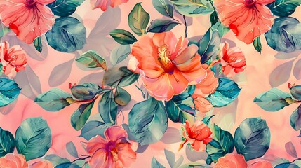 Floral Watercolor Pattern