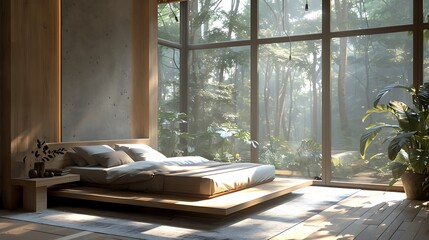 interior of a bedroom