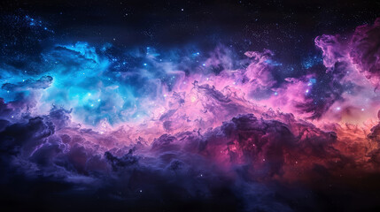 Fototapeta premium Galaxy background