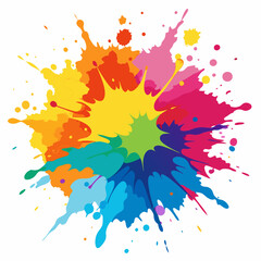 Splash Watercolor Splash for a Burst of Color