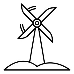 Wind Turbine icon