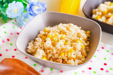 とうもろこしご飯