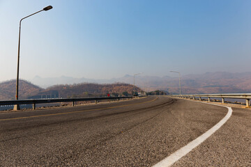 railroad tracks in the morning