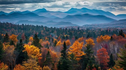 The Adirondack Park in New York State offers breathtaking mountain views that are truly spectacular. 