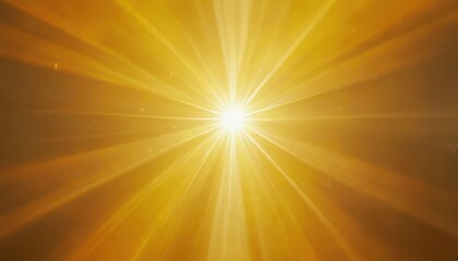 Obraz premium Golden Light Rays Background.
