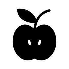 Apple Icon Vector Symbol Design Illustration