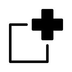 Obraz premium Add Icon Vector Symbol Design Illustration