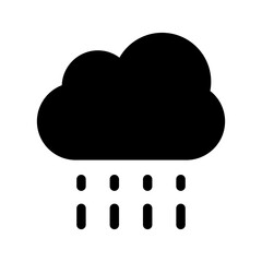 Rain Icon Vector Symbol Design Illustration