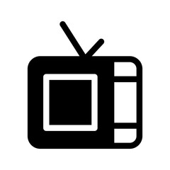 Television Icon Vector Symbol Design Illustration